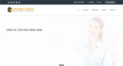 Desktop Screenshot of internetgirona.com