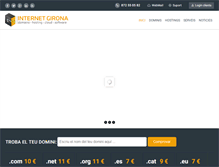 Tablet Screenshot of internetgirona.com